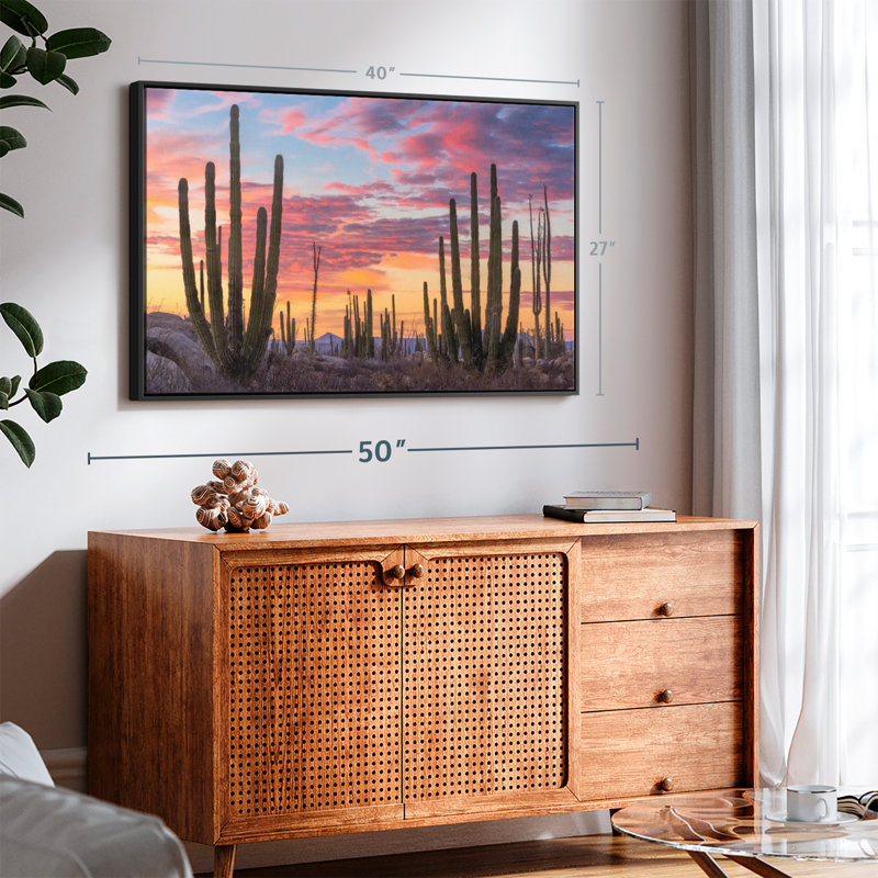 Nature «Art mural Baja California Sunrise», H 27 po x l 40 po