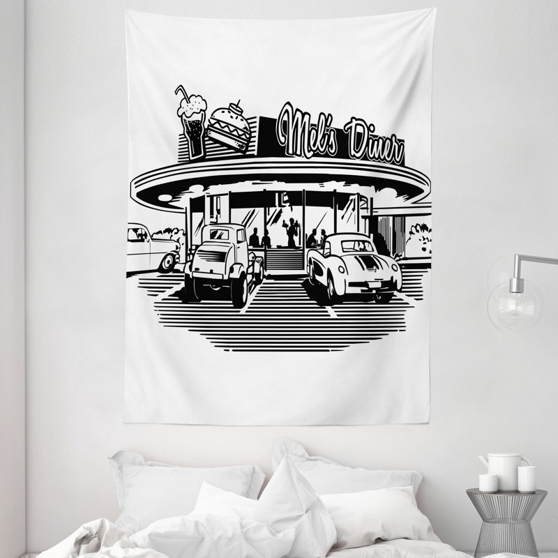 Tapisserie en polyester, H 80 po x l 60 po