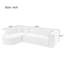 Canapé modulaire contemporain, matériau, sièges rembourrés en éponge, pour un confort moderne, coussins en mousse haute densité, maison polyvalente-1721652083