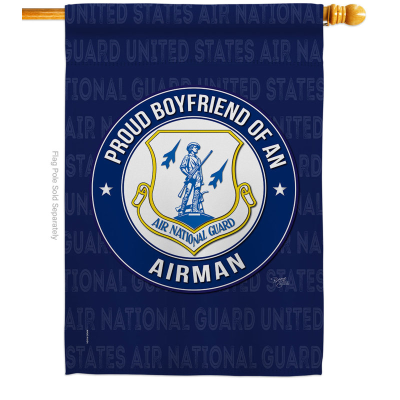 Drapeau de maison fier de l'air