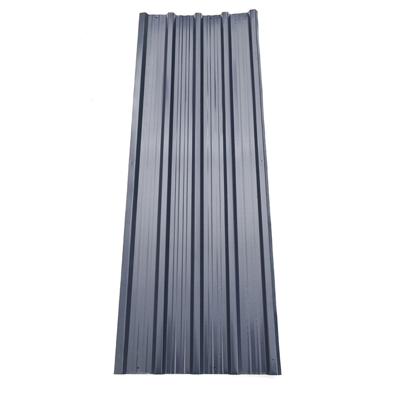 Dakota Fields Rust Resistant Steel Roofing Kit, Charcoal Black