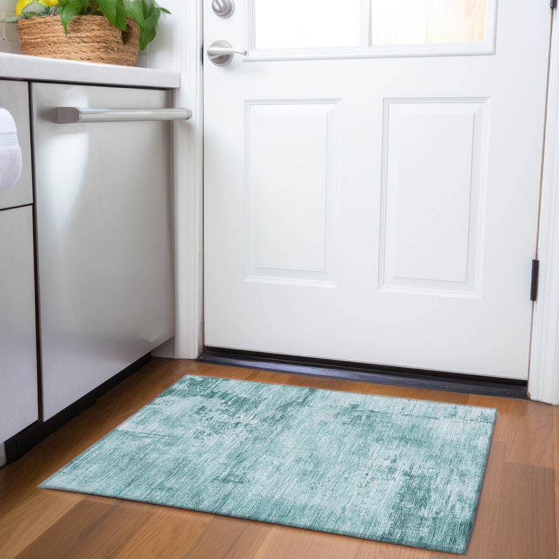 Premium Machine Washable Cortes AMF1062 Abstract Rug, Rectangle 1'8" x 2'6"
