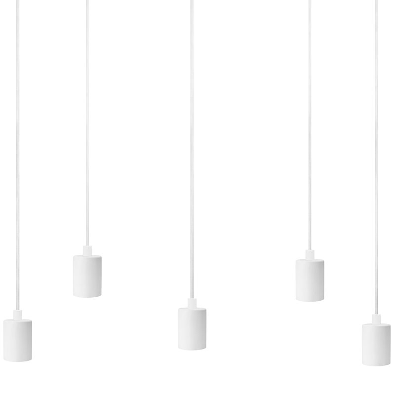 Cero Basic 5 - Light Cluster Pendant, White