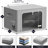 Sorbus Medium Storage Box Foldable with Window & Handles-1511881498-1509195355