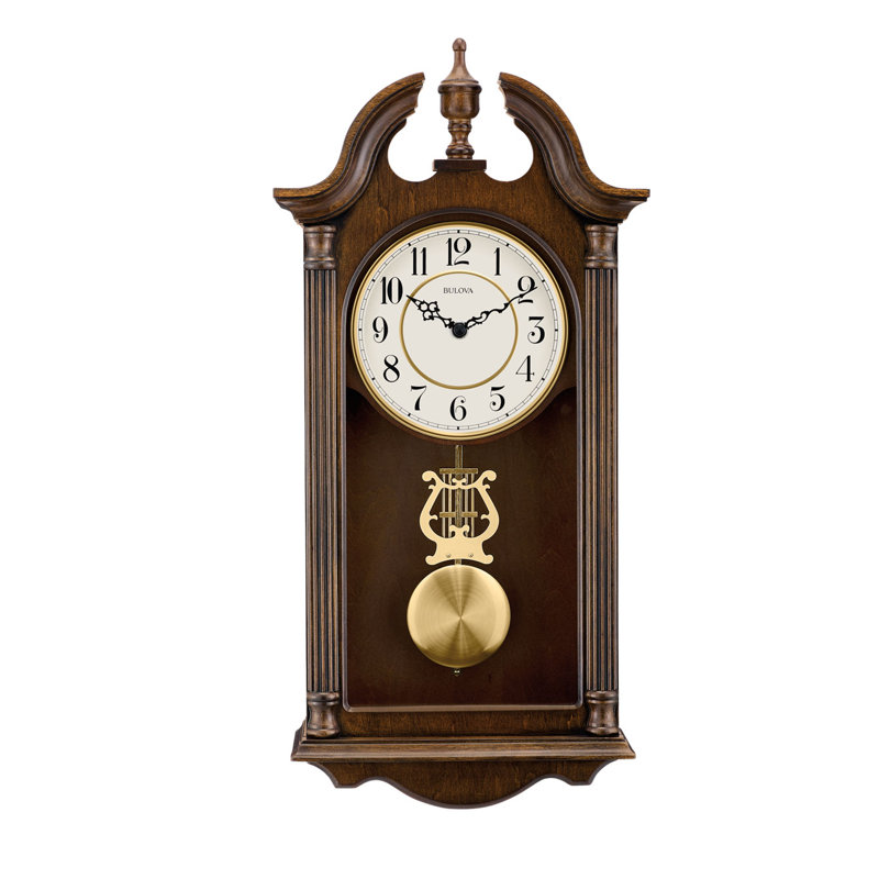Saybrook Wooden Pendulum Wall Clock, C1517