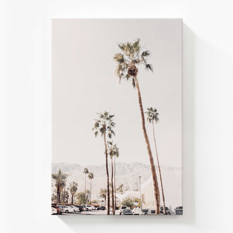 Towering Palms Canvas Print, 54" H x 36" W x 1.25" D, Stretched Canvas