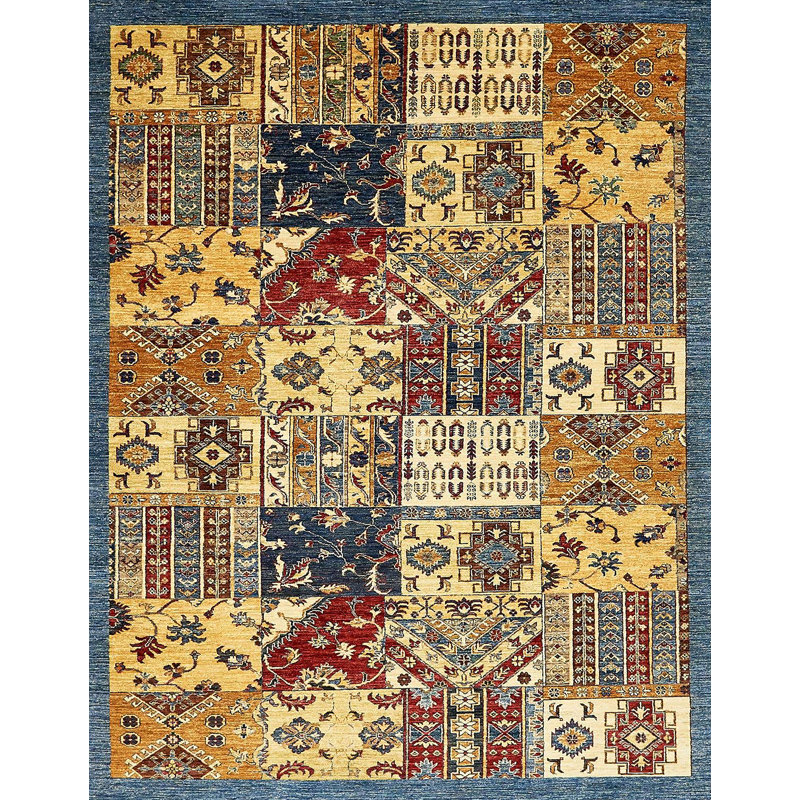 Abstract Indoor Rug, Rectangle 6' x 9'