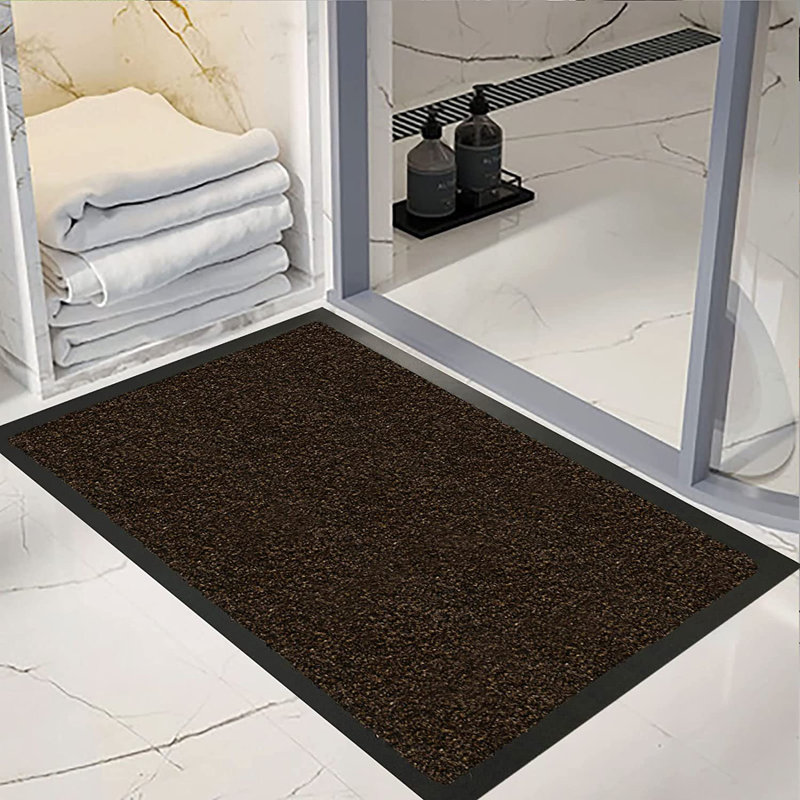 Jordayn Non-Slip Indoor Doormat, Brown, 60cm W x 160cm L