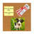 Wall Cork Mini - Up To 2' Chalkboard