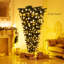 Sapin de Noël artificiel en pin noir 7 '