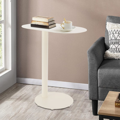 Table d'appoint en métal 20 po