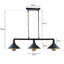 Wiesner 3 - Light Kitchen Island Pendant-1758336724