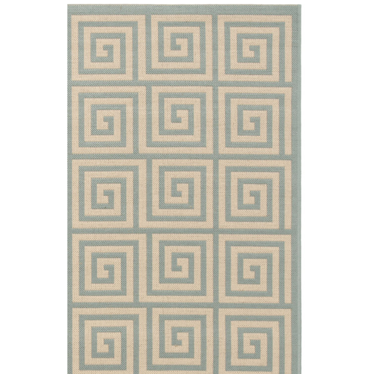 Gowanus Performance Geometric Indoor/Outdoor Area Rug