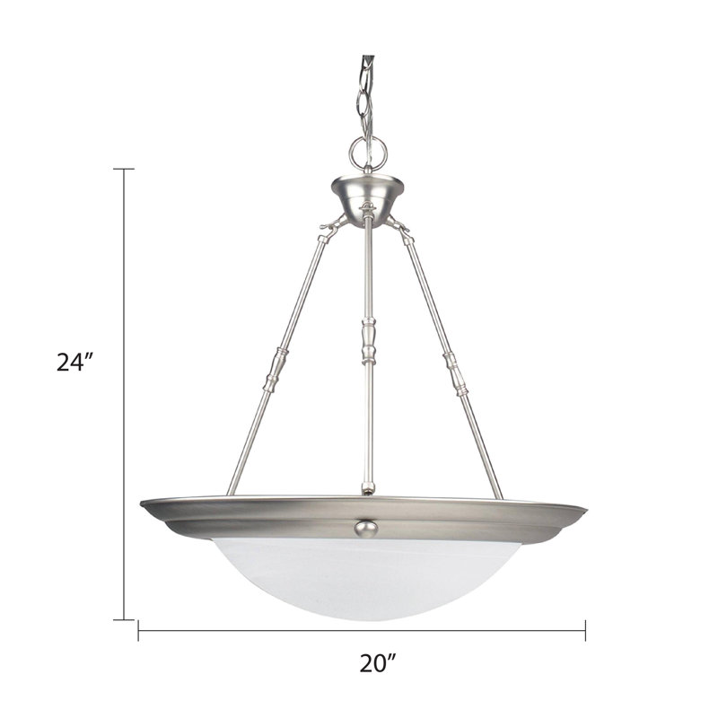 Valeri 3 - Light Satin Nickel Single Pendant