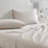 Martha Stewart Leaves Cotton Percale Beige Sheet Set-116668767-115629658
