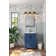 24" White Rectangular Single Bathroom Vanity Top with Sink (Top Only)