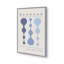 «Blue Retro Bauhaus», affiche I-347098584-347098612