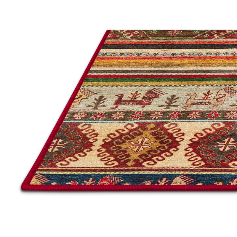 Abstract Indoor Rug, Rectangle 2' x 3'