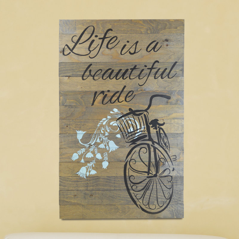 « life is a belle », art textuel