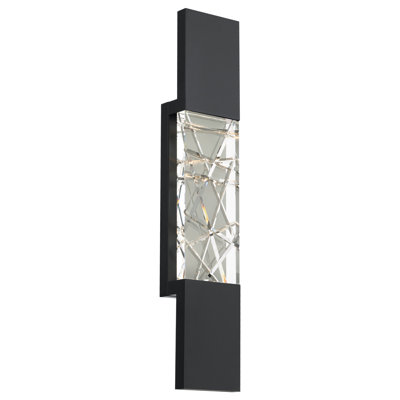 Glacier Stainless Steel LED Wall Light