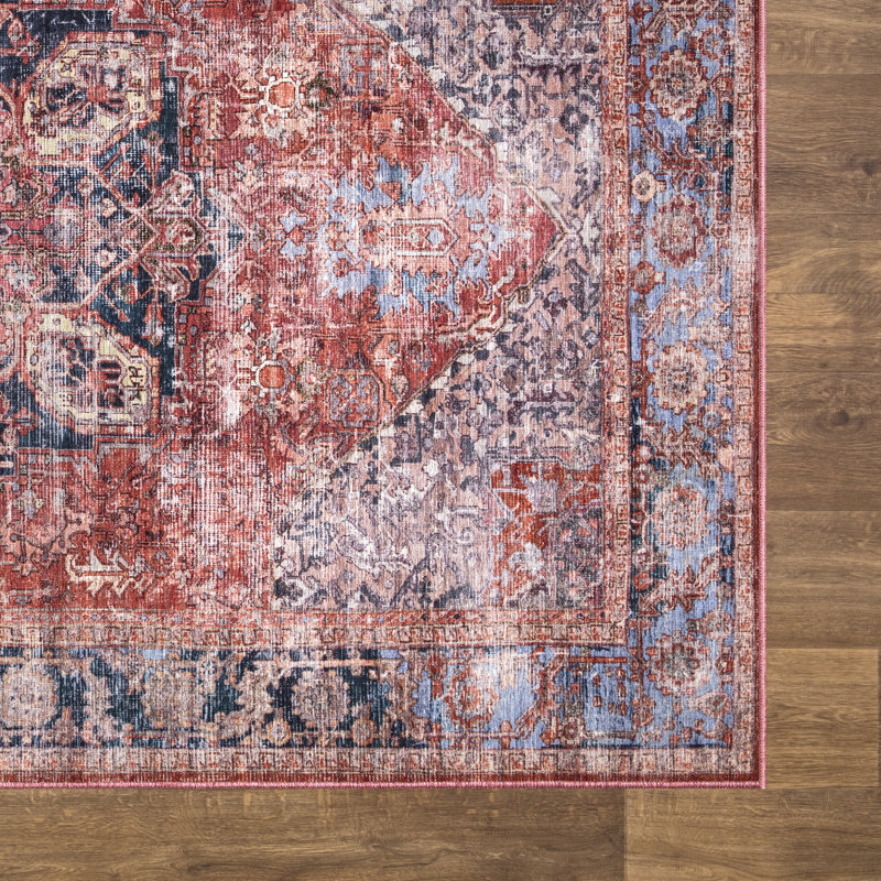 Porchia Oriental Indoor Rug, Rectangle 4' x 6'