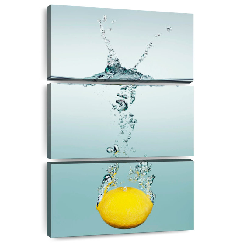 Yarlin Lemon Splash, 50" H x 32" W
