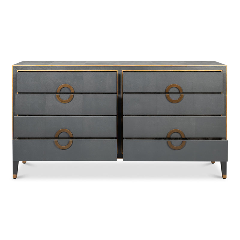 Shagreen 76'' W Sideboard, Gray