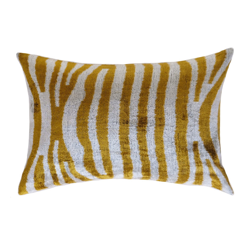 Frye Feather Throw Pillow, Animal Print 1