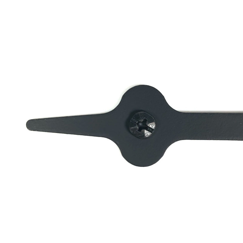 9" Spear Cabinet Strap Hinge, Pair