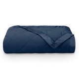 Satin Solid Colour Comforter Set