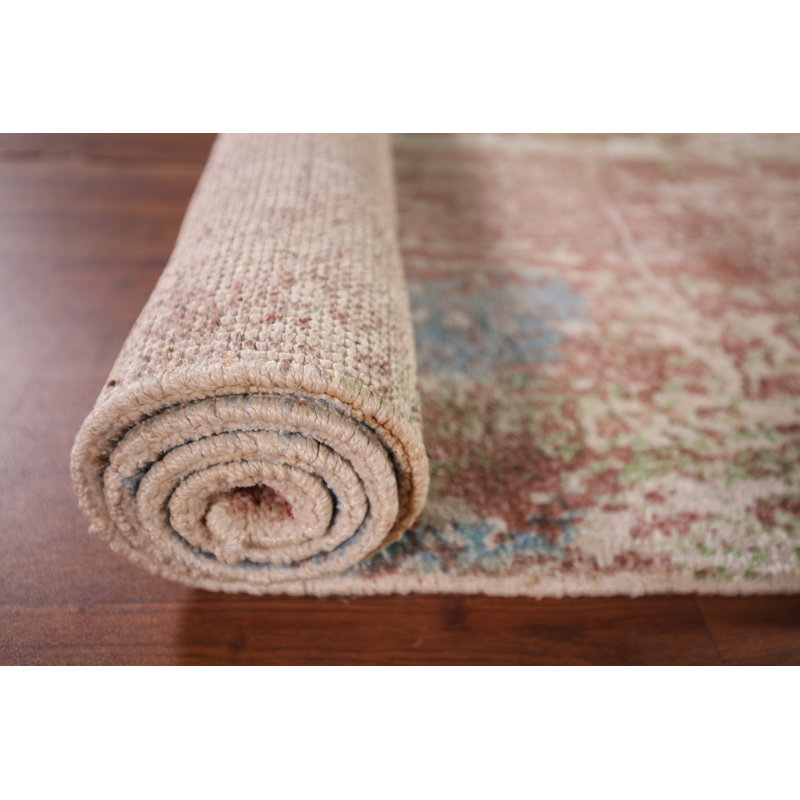 All-Over Abstract Indian Runner Rug 3x10