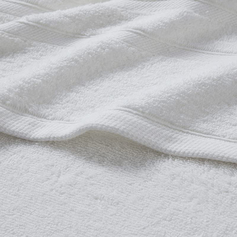 Ensemble de serviettes 6 pièces Clorox, salle de bain: 30 x 52, main: 16 x 26, lavage: 12 x 12, blanc, Blanc