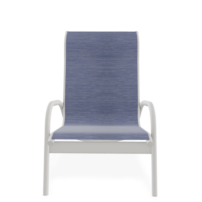 Gardenella Patio Chair, Snow, River