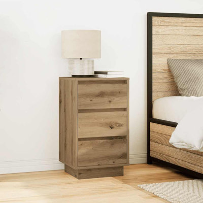 Davayah 38cm W Manufactured Wood Bedside Table