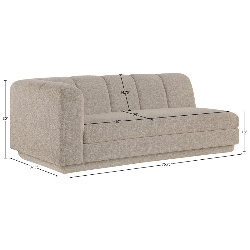 Canapé Chiquita, Beige