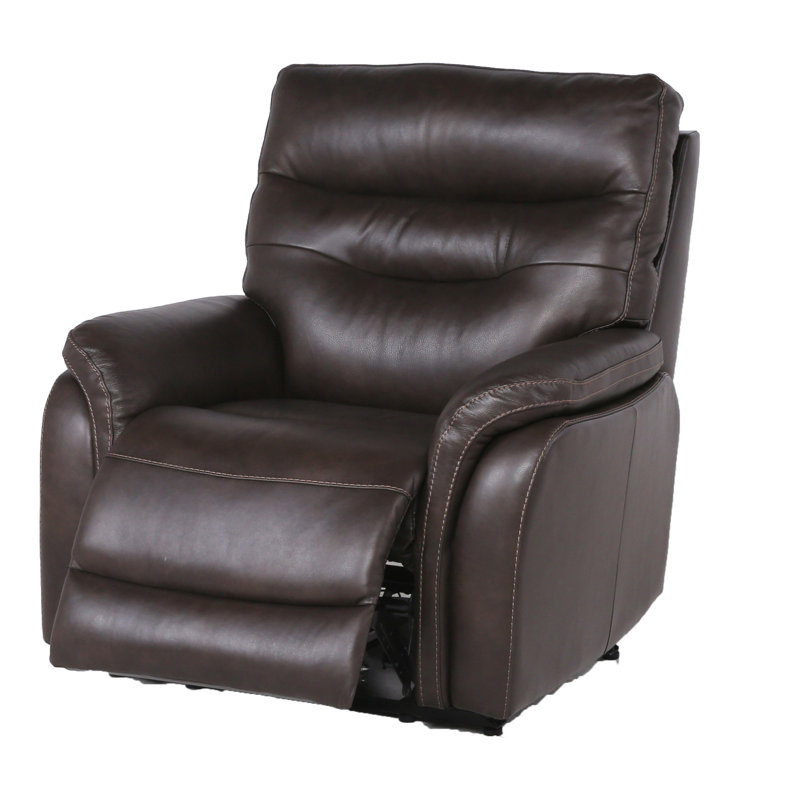 Fauteuil inclinable électrique standard Aonghus de 38,5 po de largeur, Rouge foncé