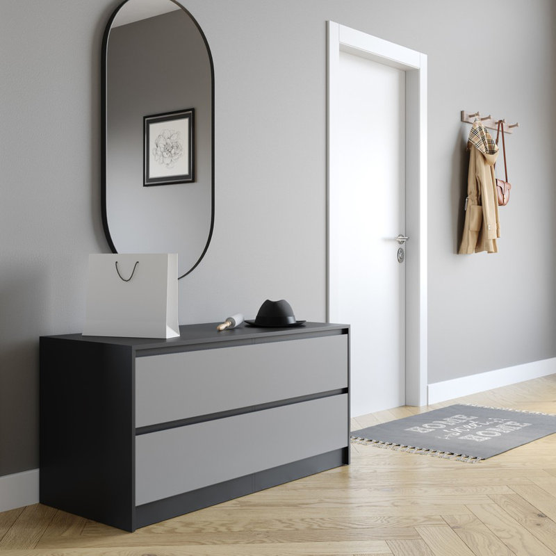 Rectangle Accent Chest, Black