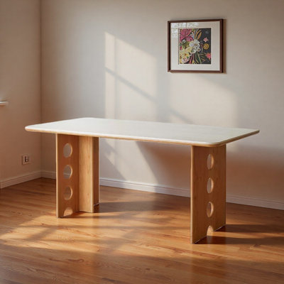 Bureau d'écriture durable en bois de cerisier