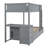 Bunk Bed with Twin Trundle, Storage Drawers & Desk – Space-Saving Kids & Teens Bedroom Furniture-1973750380-1973750381