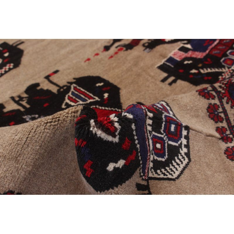 Tomeny One-of-a-Kind 7'1" X 9'2" 2010s Wool Area Rug in