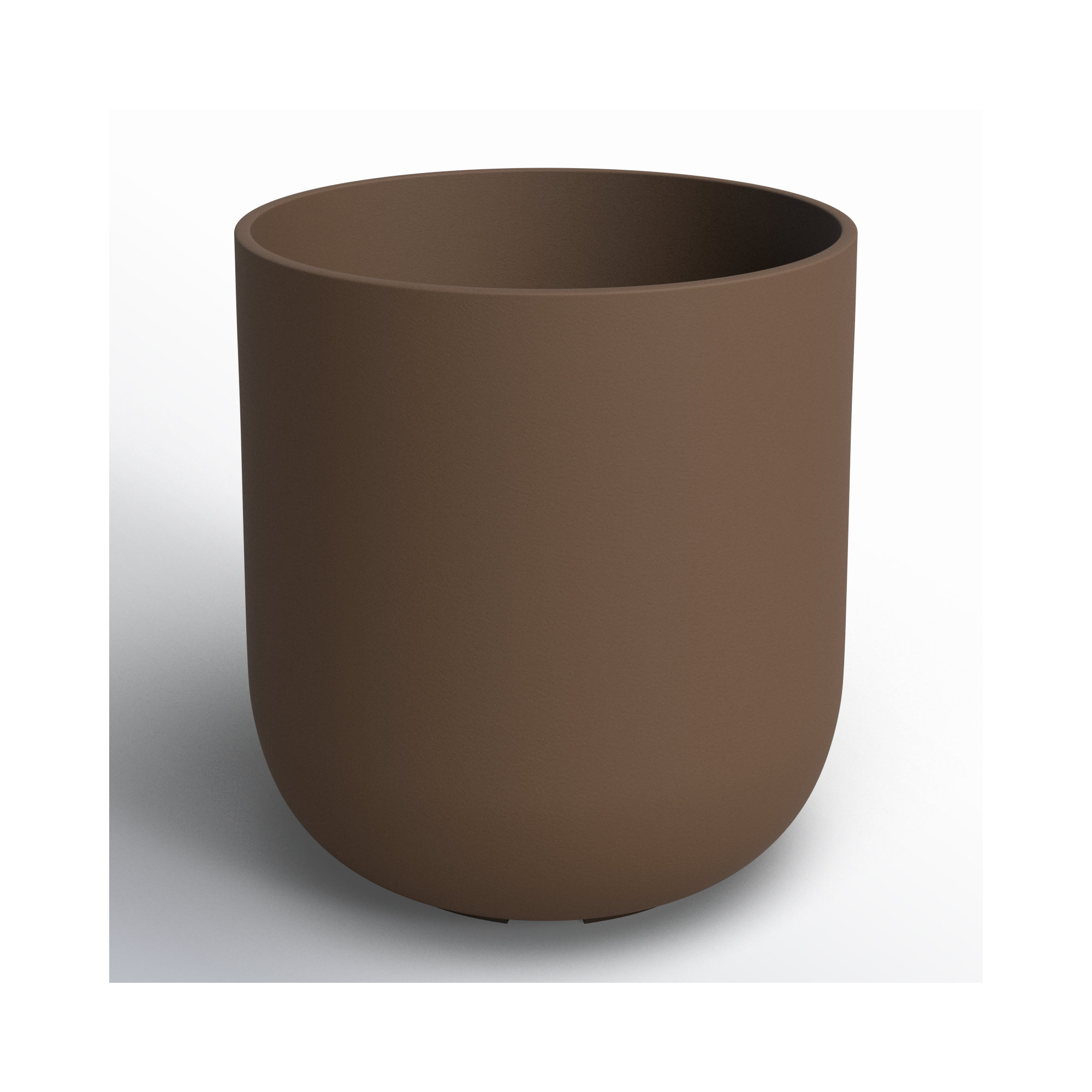 Pure Series Planter, Espresso, 10.25" H x 10" W x 10" D, 1