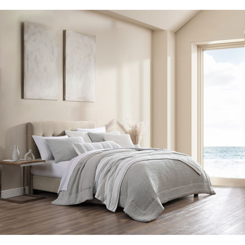 Snug Cooling Comforter, Cloud Gray, King Comforter