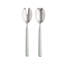 Fantasia Pewter Salad Serving Set - 2 Pieces - Light Blue-2106927561