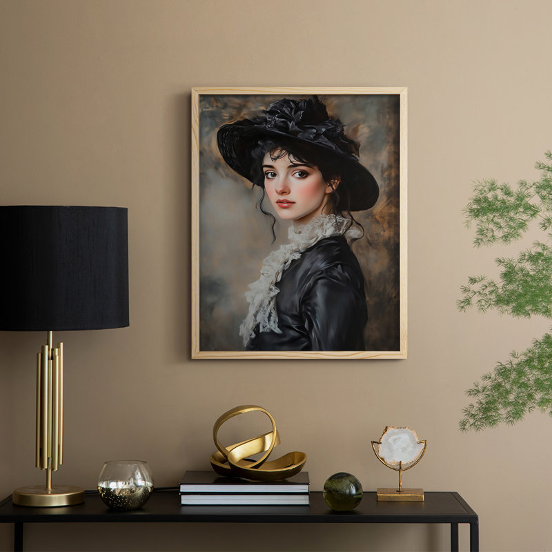Reproduction encadrée WOMEN Series CXC - bois massif