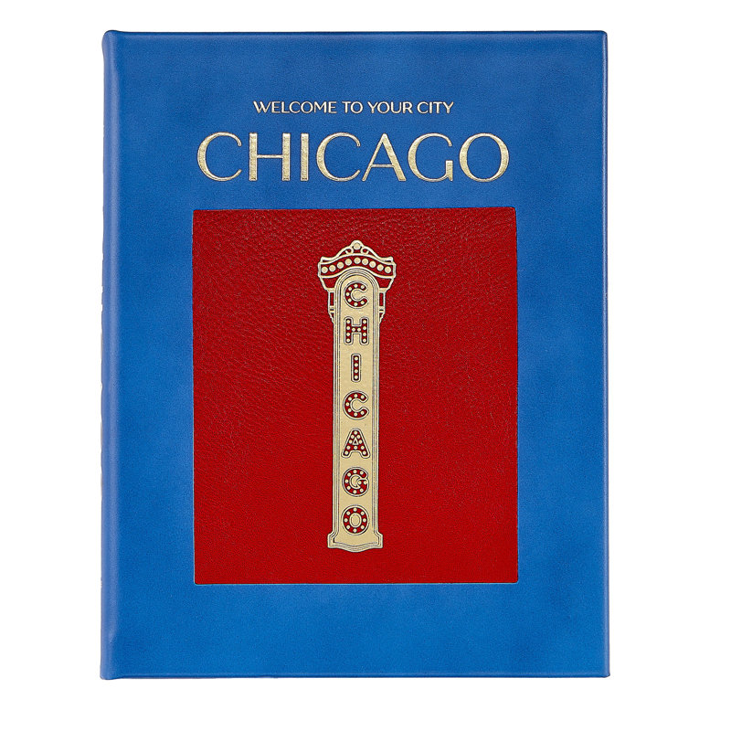 Trope Chicago Leather Bound Special Edition Coffee Table Book