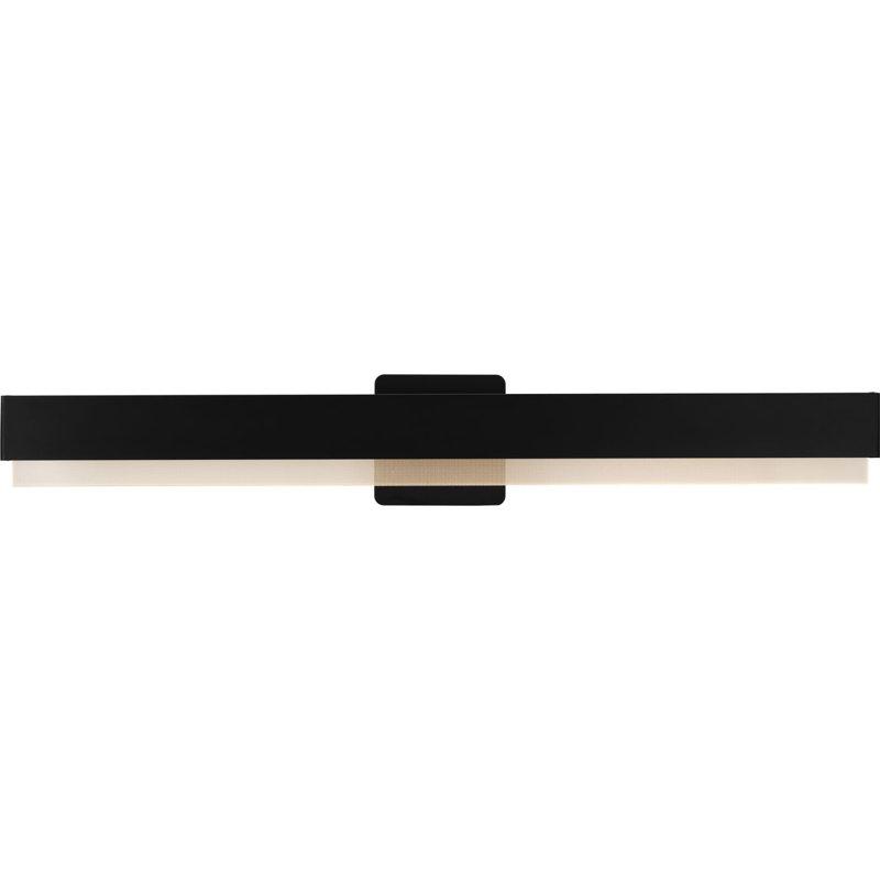 Dimmable LED Vanity Light, Matte Black