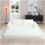 Canapé-lit pliant convertible 2-en-1, canapé-lit en velours côtelé moderne avec 2 * coussins, canapé-lit modulaire sans dossier avec lit escamotable Futon, canapé-lit modulaire pliable pour le salon beige-57595060
