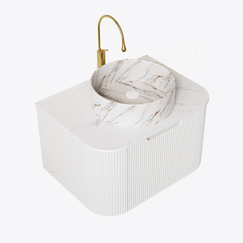 Meuble-lavabo flottant avec tiroir