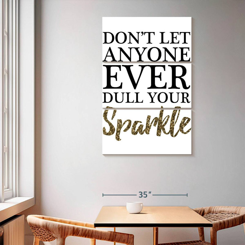 Tergel Your Sparkle, 65" H x 42" W