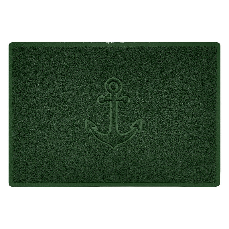 Non-Slip Indoor Door Mat, 1.2cm H x 90cm W x 60cm L, Blue